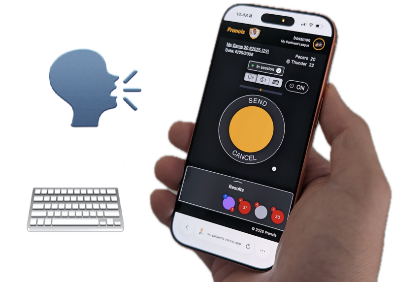 Voice input